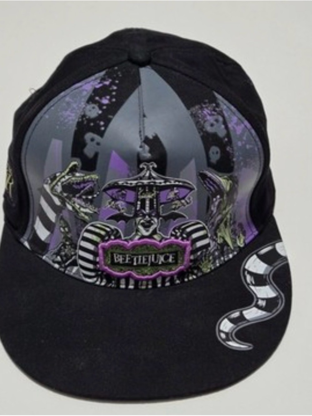 Universal Orlando Halloween Horror Nights 2020 Beetlejuice Adjustable Snapback